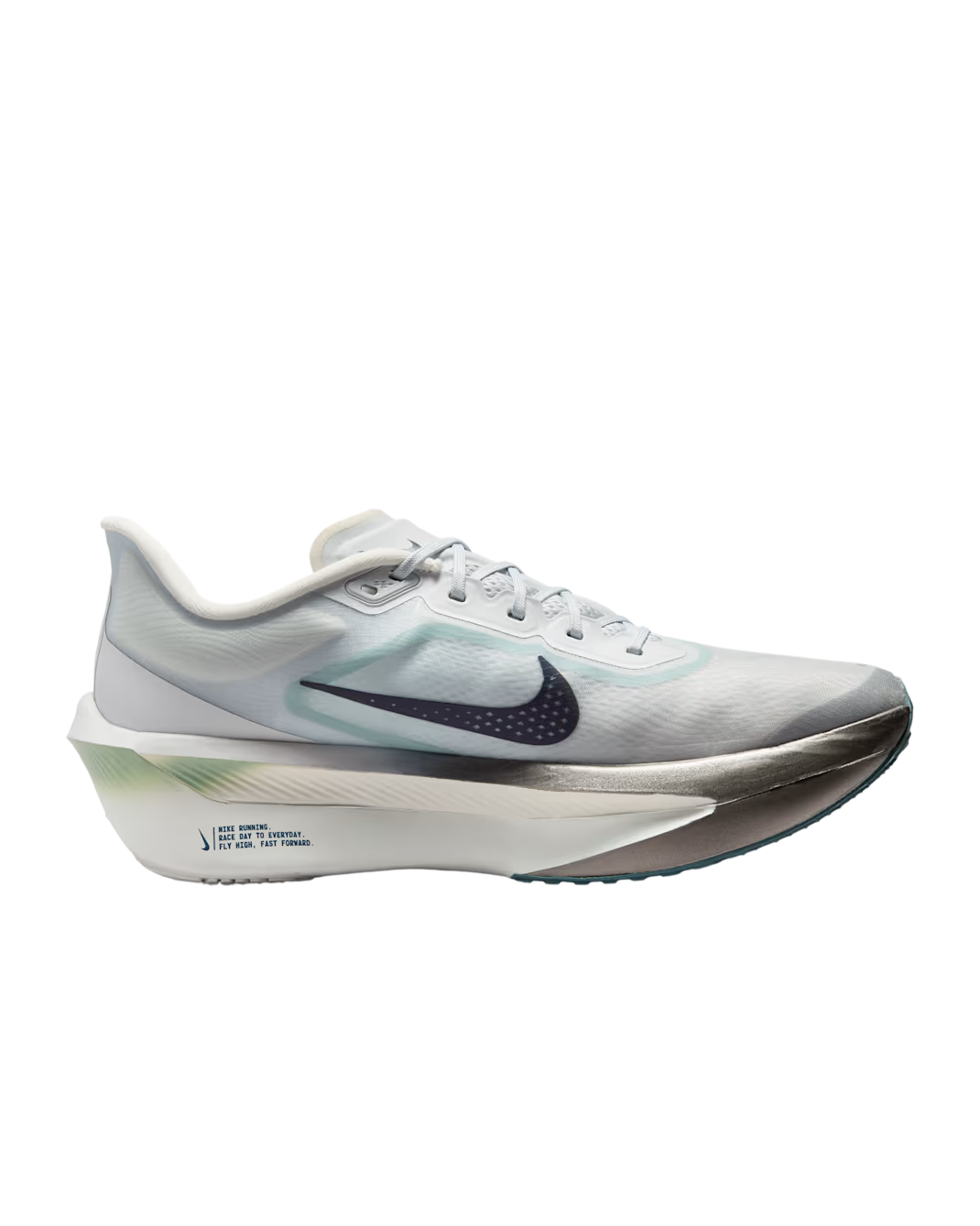 Nike Men's Zoom Fly 6 - Pure Platinum/Grey Fog/Ice Peach/Dark Obsidian