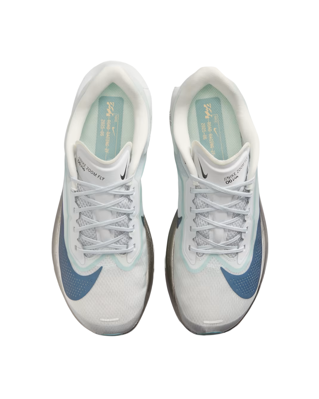 Nike Men's Zoom Fly 6 - Pure Platinum/Grey Fog/Ice Peach/Dark Obsidian