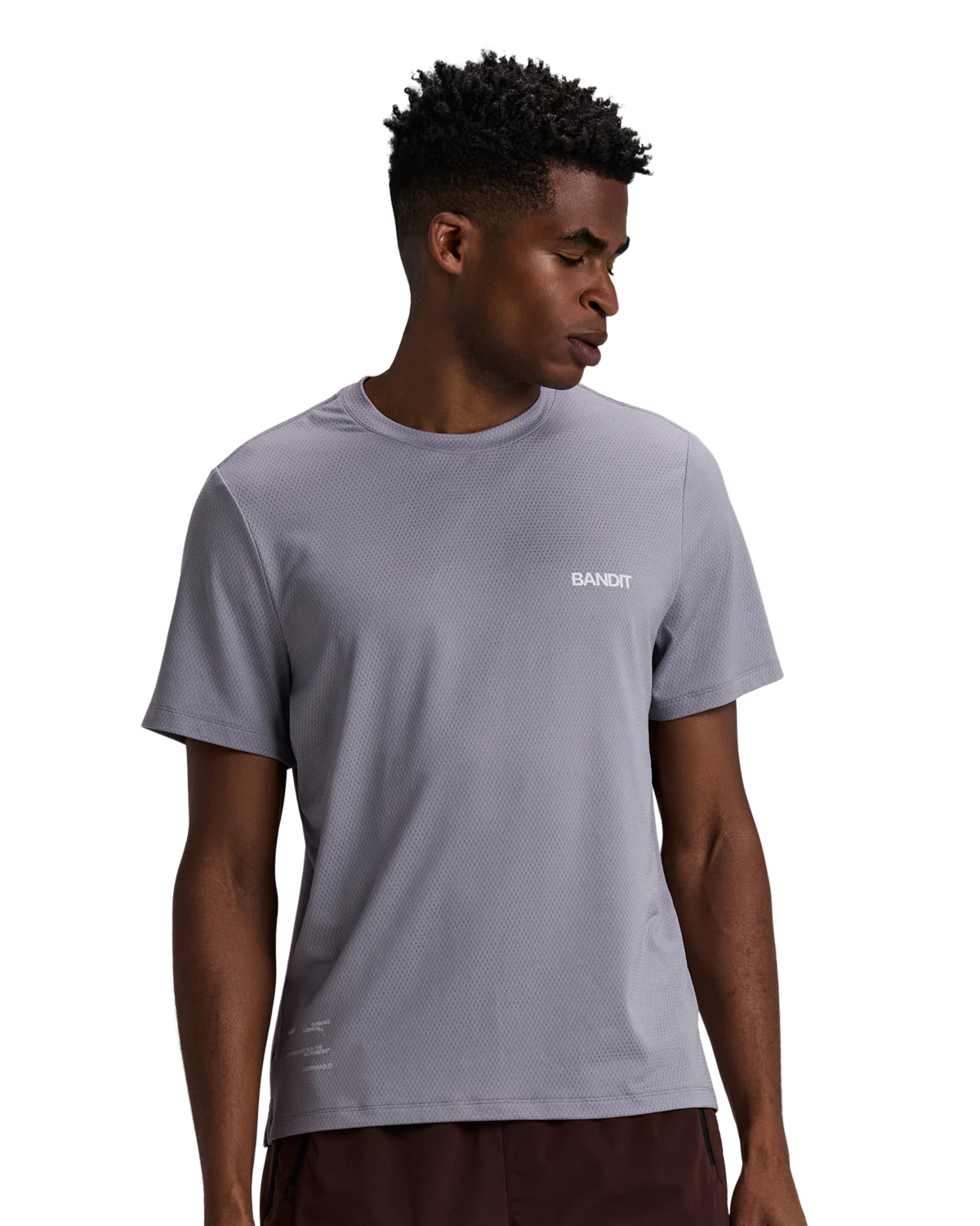 Bandit Men's Micromesh™ Run Tee – Violet Fog