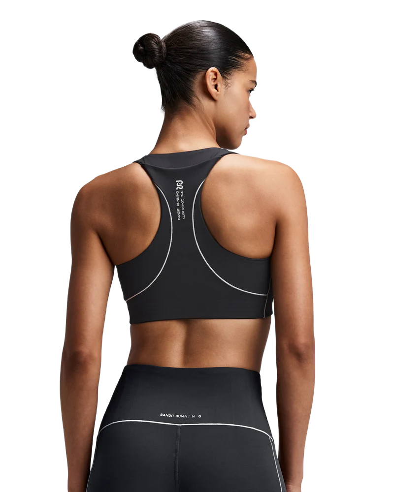 Bandit Women's Vanisher™ Pop Stitch™ Arco Run Bra - Anthracite