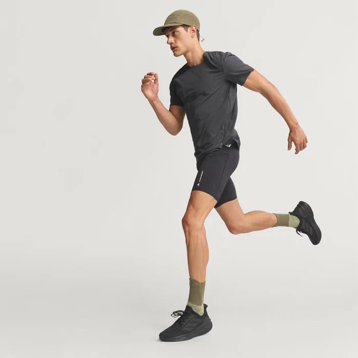 Adidas Adi365 H.Koumori Running Short Tights - Black - Interval Running