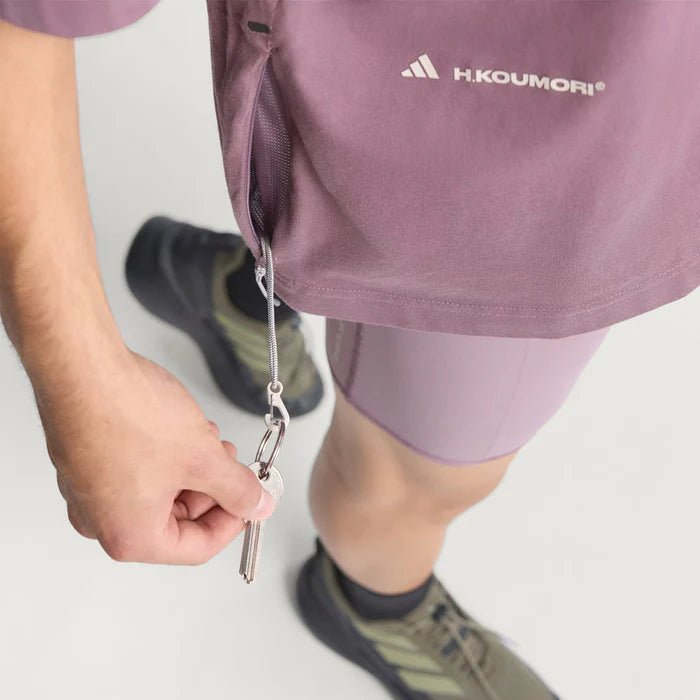 Adidas Adi365 H.Koumori Running T-Shirt - Shadow Fig - Interval Running