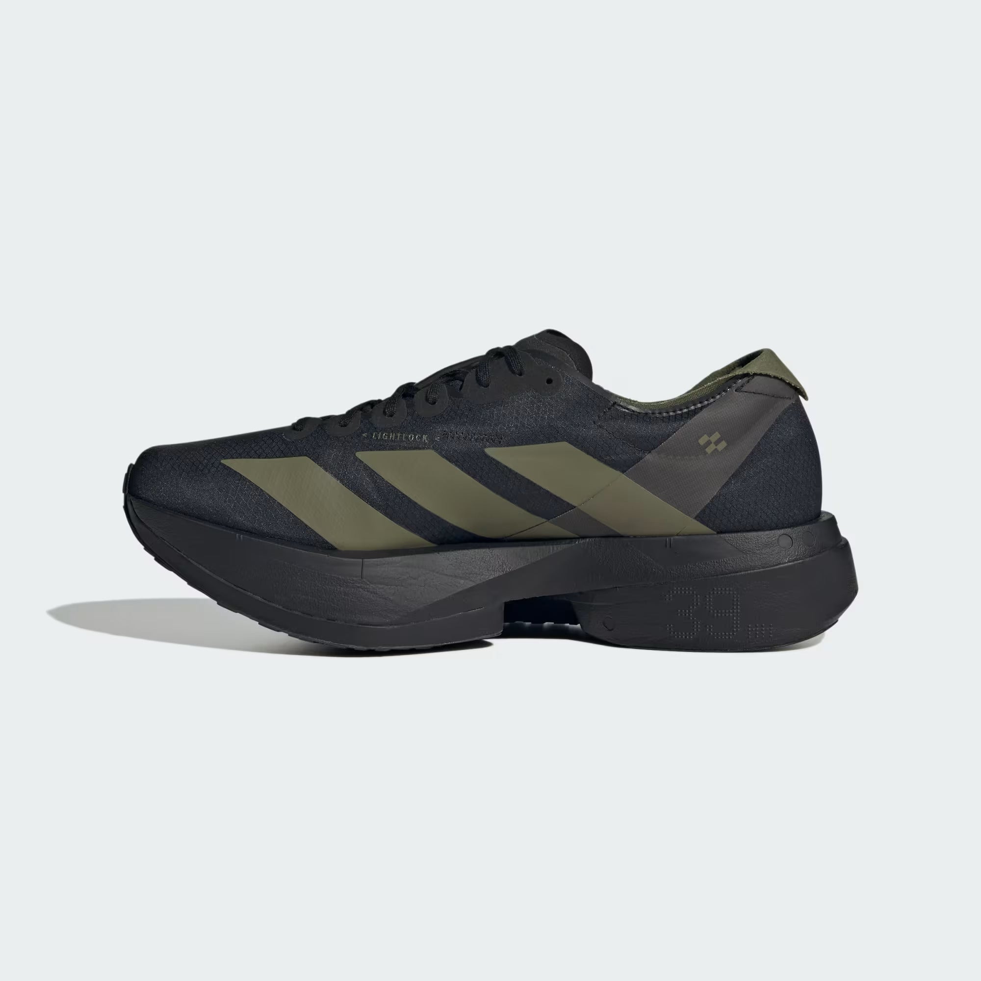 Adidas Men's Adizero Adios Pro 4 - Black / Focus Olive - Interval Running