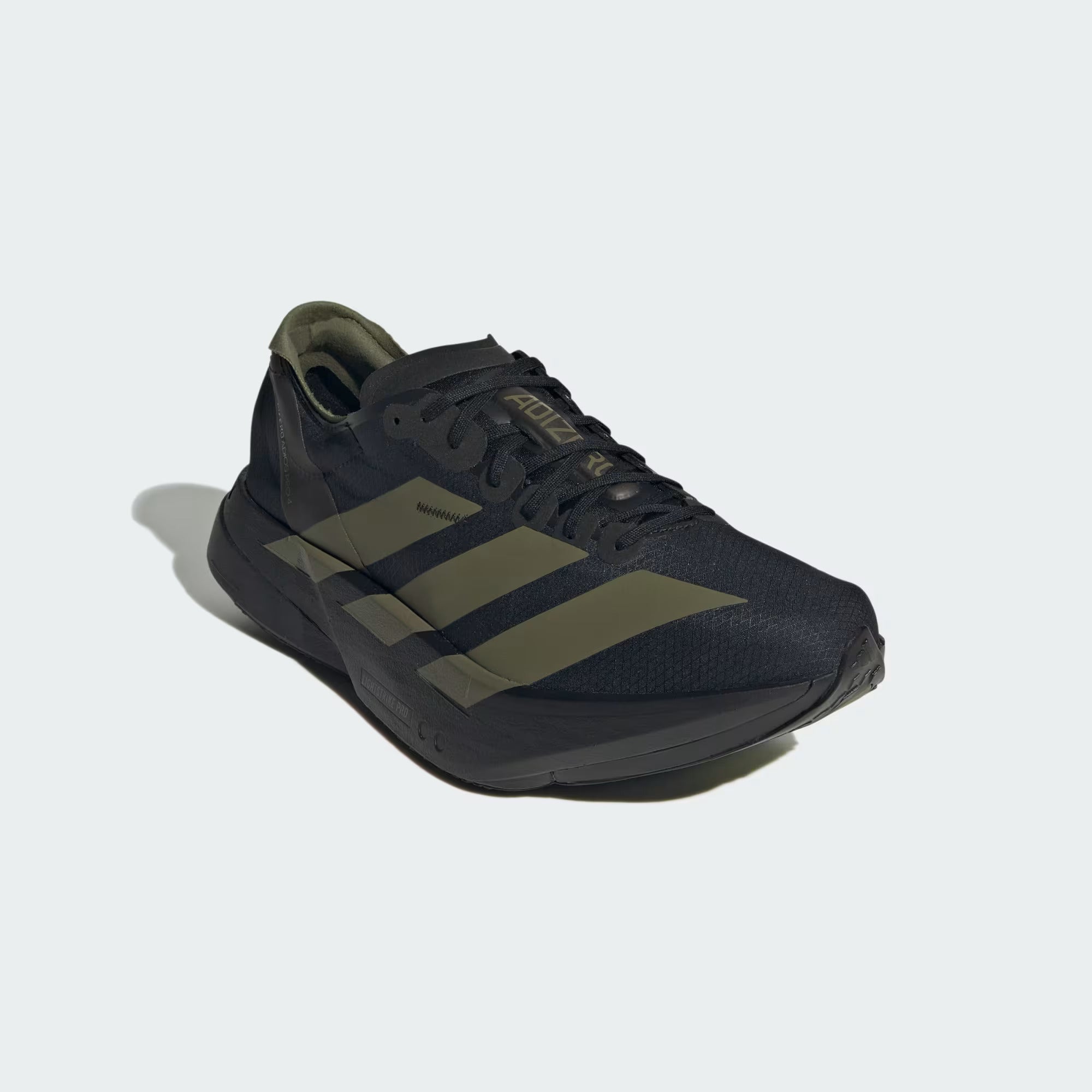 Adidas Men's Adizero Adios Pro 4 - Black / Focus Olive – Interval