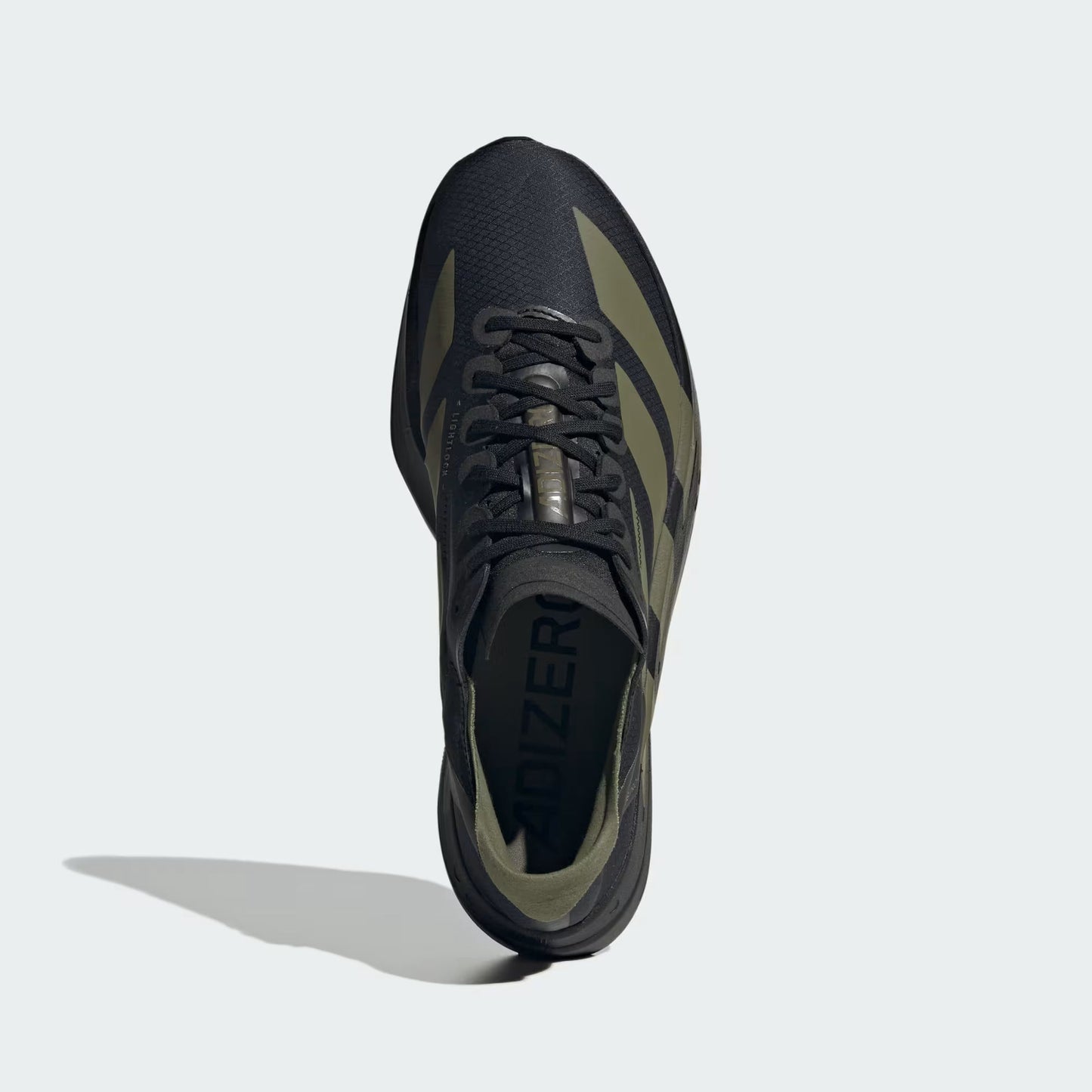 Adidas Men's Adizero Adios Pro 4 - Black / Focus Olive - Interval Running