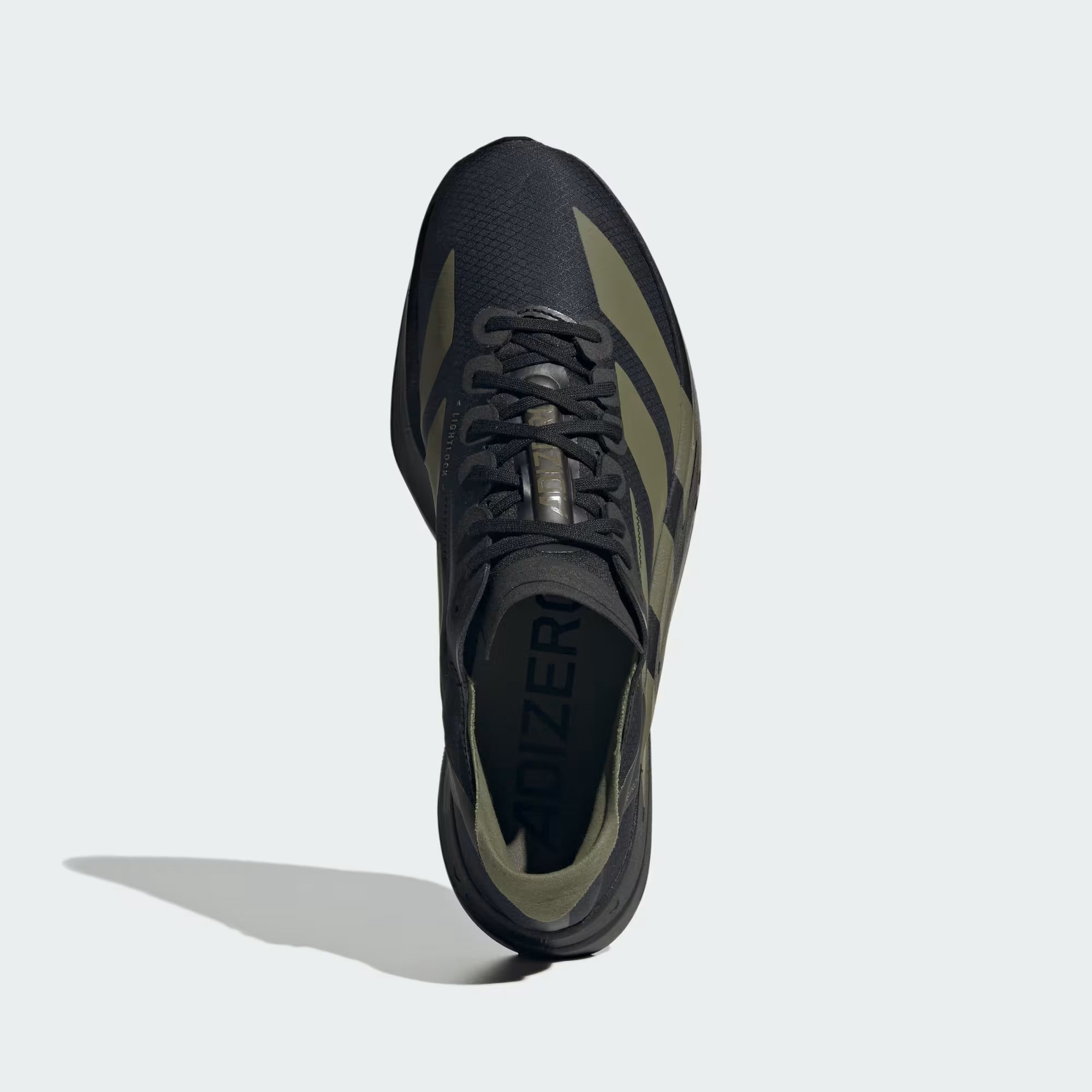 Adidas Men's Adizero Adios Pro 4 - Black / Focus Olive - Interval Running