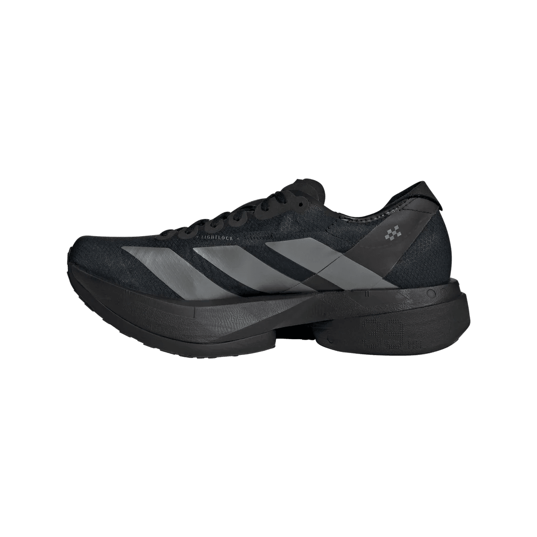 Adidas Men's Adizero Adios Pro 4 - Core Black/Iron Metallic/Carbon - Interval Running