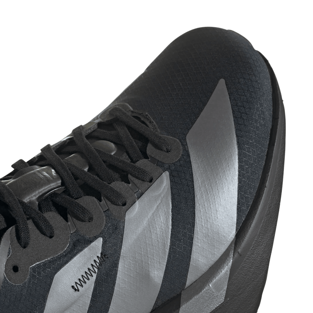 Adidas Men's Adizero Adios Pro 4 - Core Black/Iron Metallic/Carbon - Interval Running