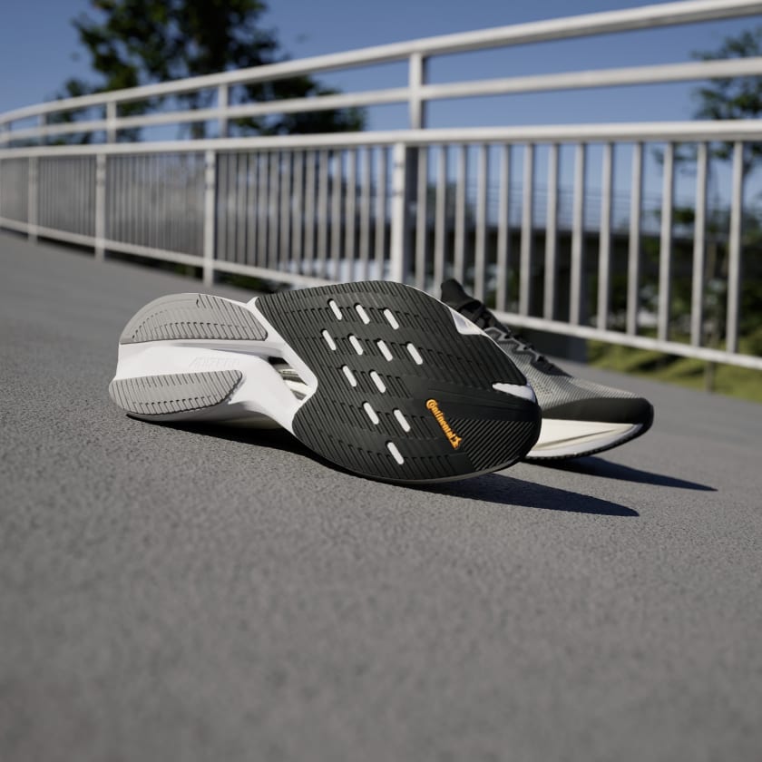 Adidas Men's Adizero Boston 12 - Core Black / Cloud White / Carbon - Interval Running