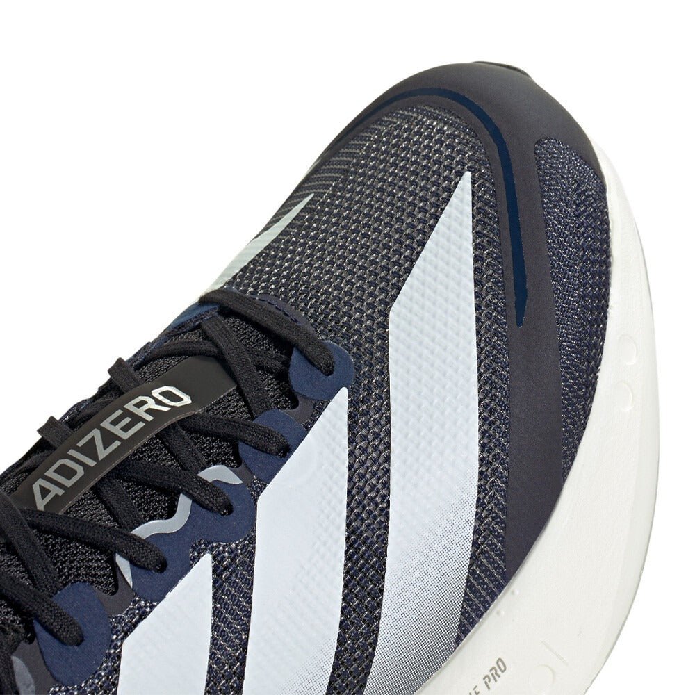 Adidas Men's Adizero Boston 13 – Core Black / Cloud White / Grey Five - Interval Running