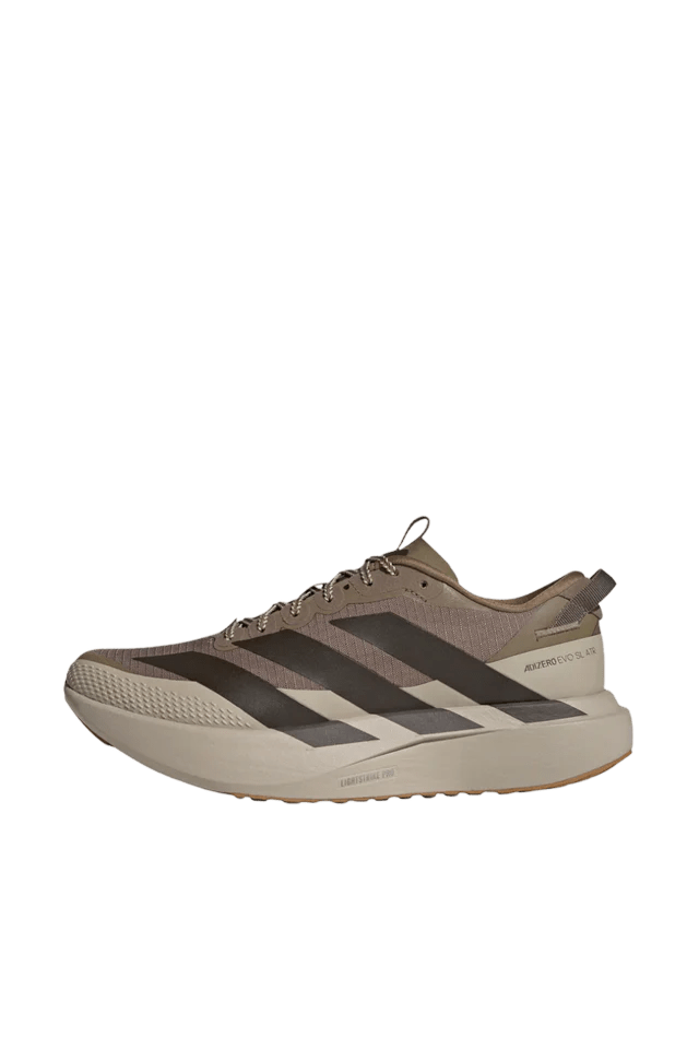Adidas Men's Adizero Evo SL ATR - Khaki Six / Olive / Khaki Three - Interval Running