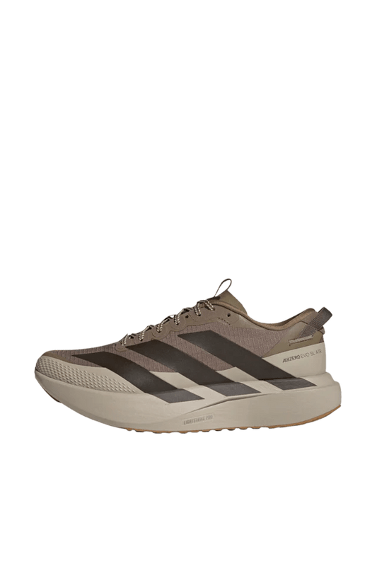 Adidas Men's Adizero Evo SL ATR - Khaki Six / Olive / Khaki Three - Interval Running