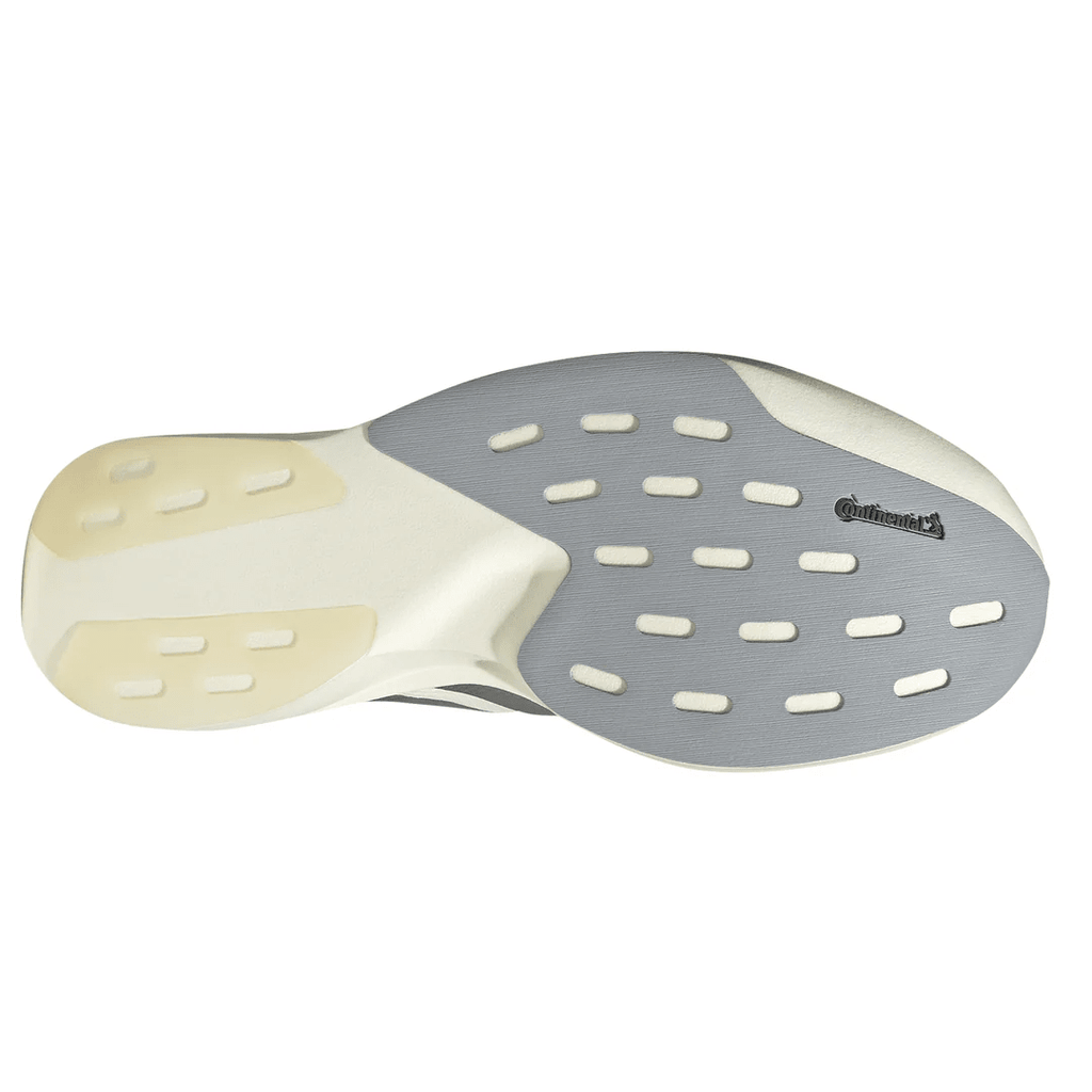 Adidas Men's Adizero Evo SL – Core White/Core White/Halo Silver - Interval Running