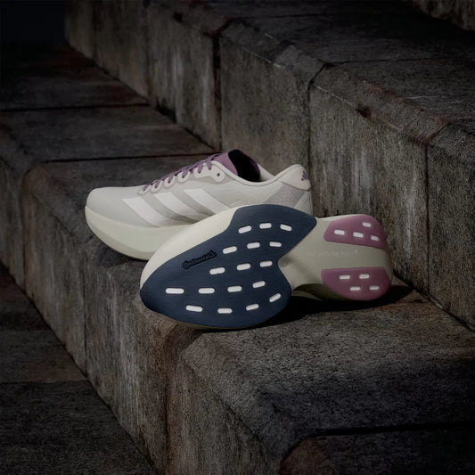 Adidas Men's Adizero Evo SL H.Koumori - Putty Grey / Alumina / Shadow Fig - Interval Running