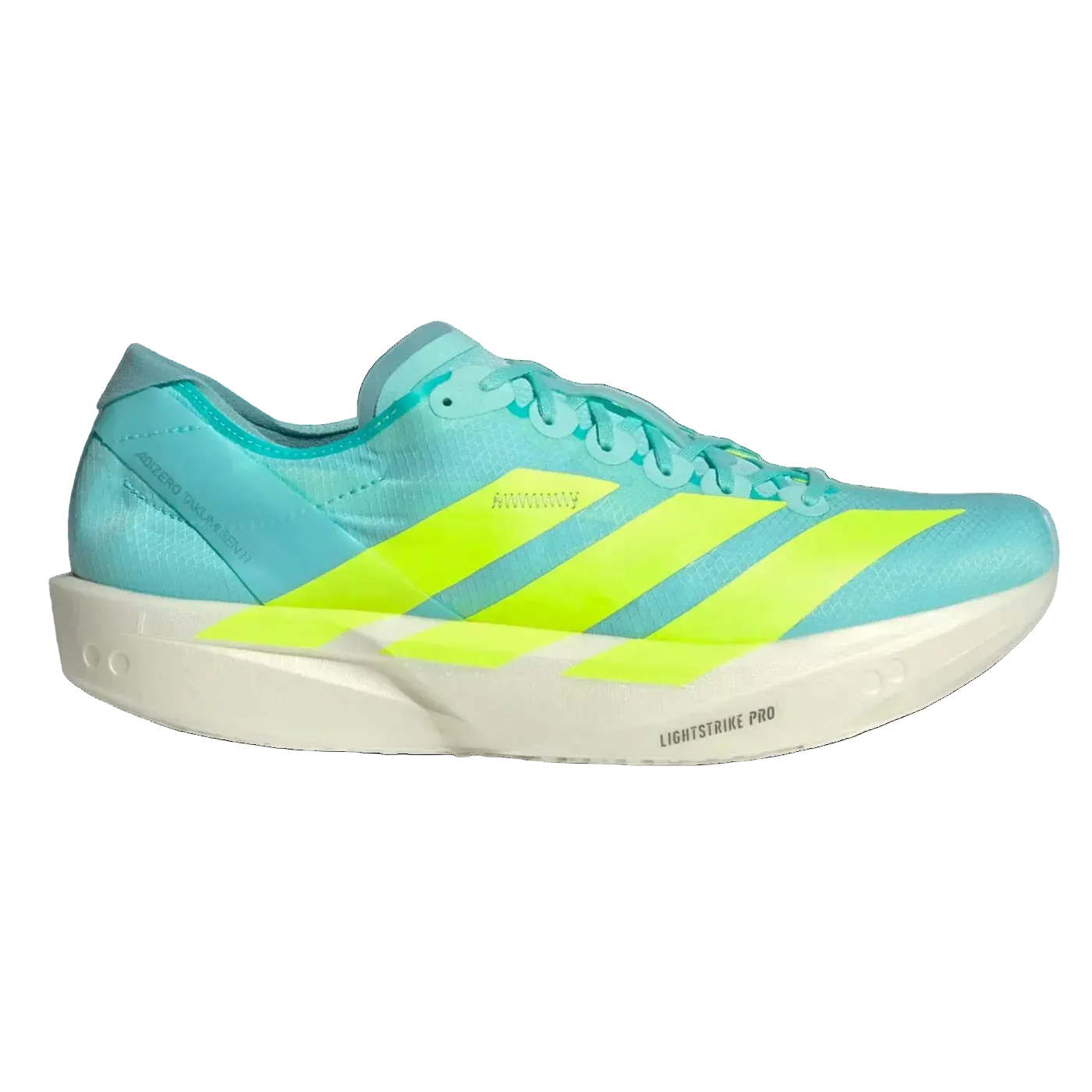 Adidas Men's Adizero Takumi Sen 11 - Flash Aqua / Zero Metalic / Mint Ton - Interval Running