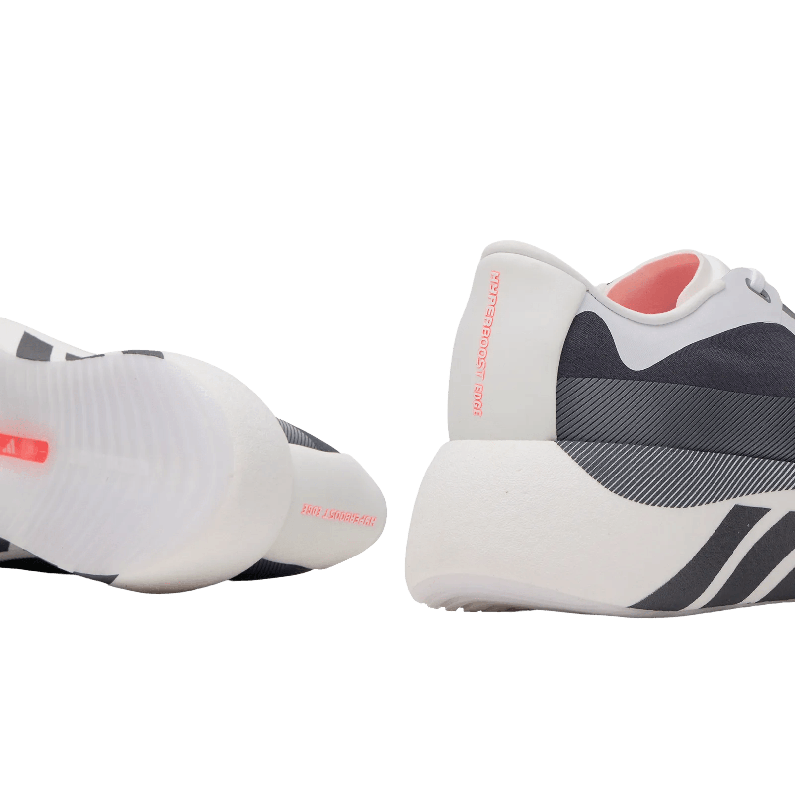 Adidas Men's Hyperboost Edge – White / Aurora / Onix Running Shoes - Interval Running