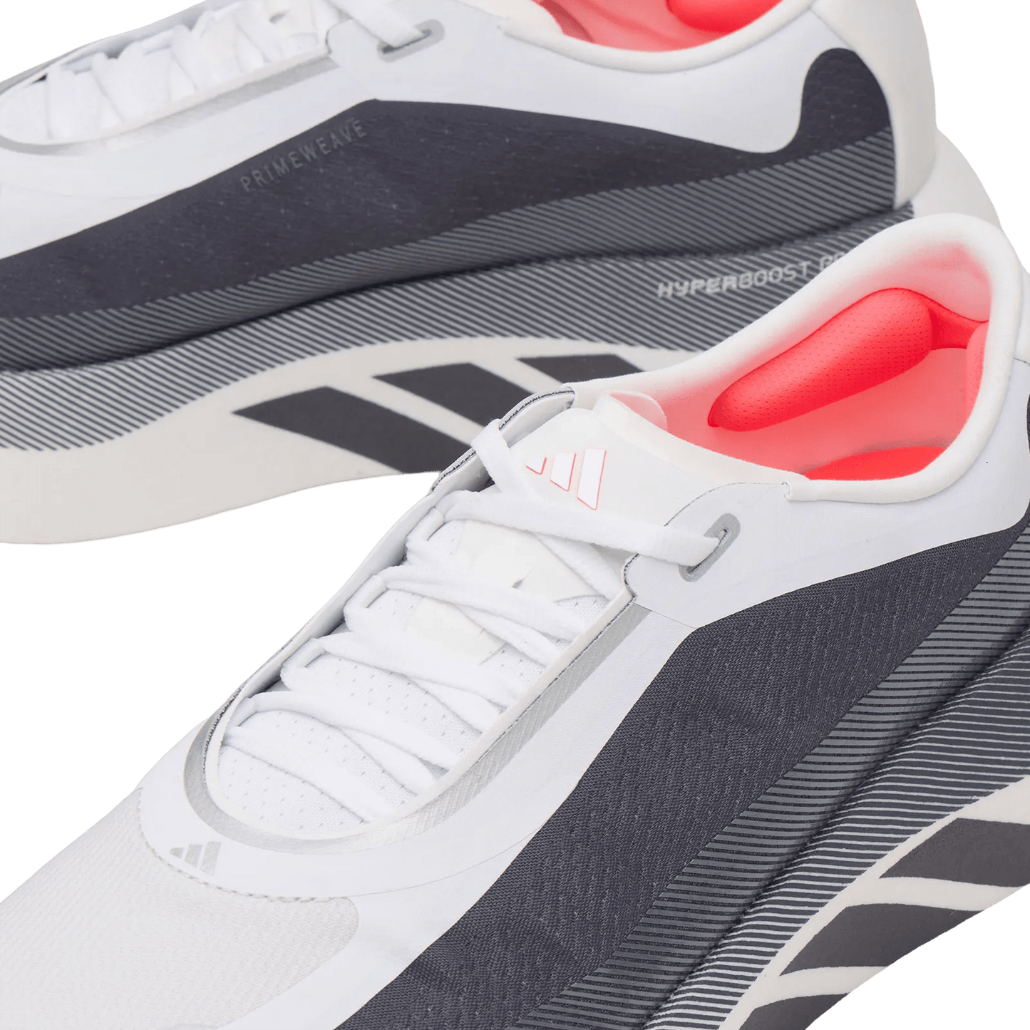 Adidas Men's Hyperboost Edge – White / Aurora / Onix Running Shoes - Interval Running