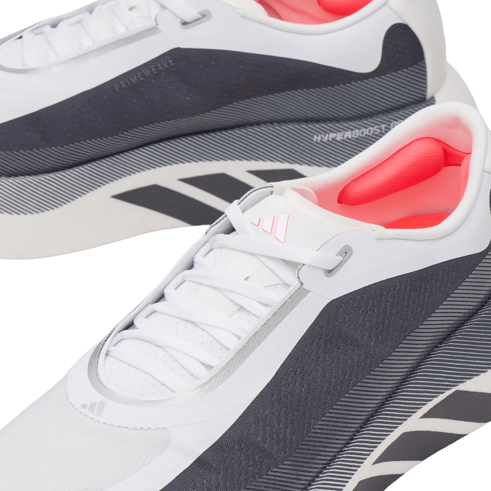 Adidas Men's Hyperboost Edge – White / Aurora / Onix Running Shoes - Interval Running