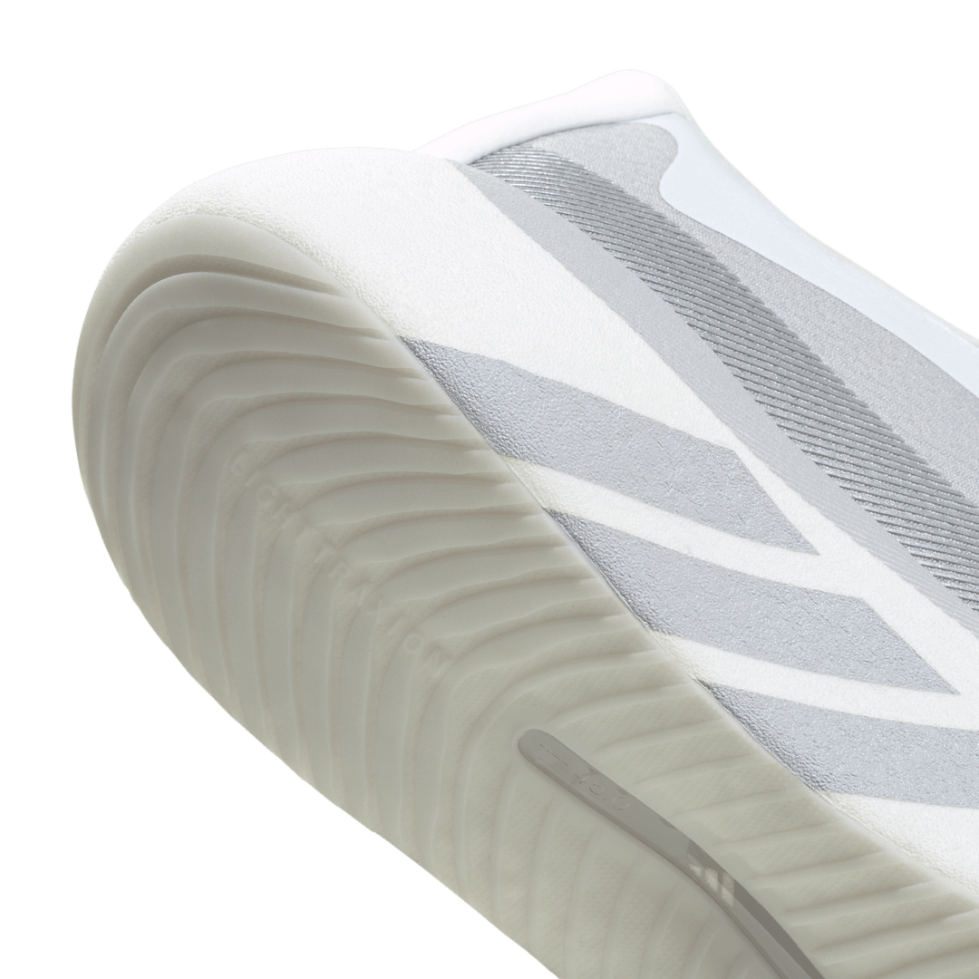 Adidas Men's Hyperboost Edge – White/Light Solid Grey/Silver Metallic - Interval Running