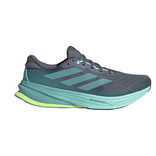 Adidas Men's Supernova Rise 2 - Blue / Mint Ton / Hi - Res Yellow - Interval Running