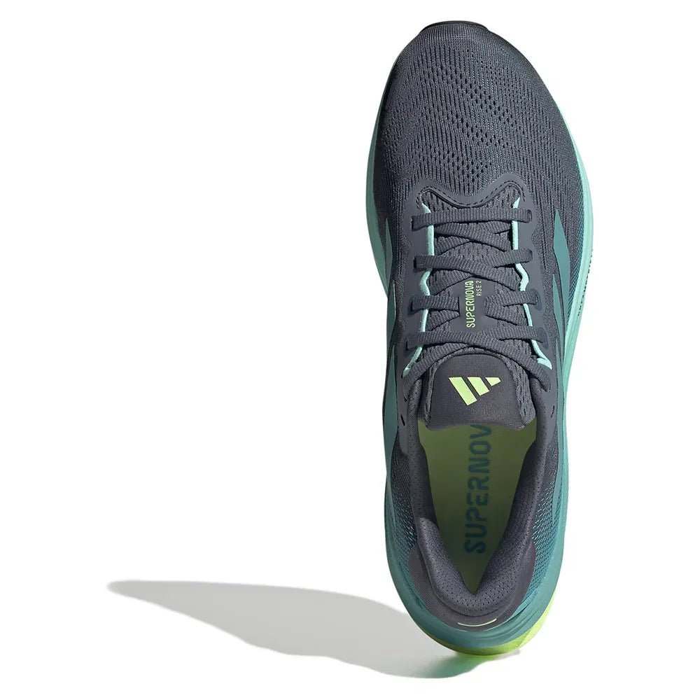 Adidas Men's Supernova Rise 2 - Blue / Mint Ton / Hi - Res Yellow - Interval Running