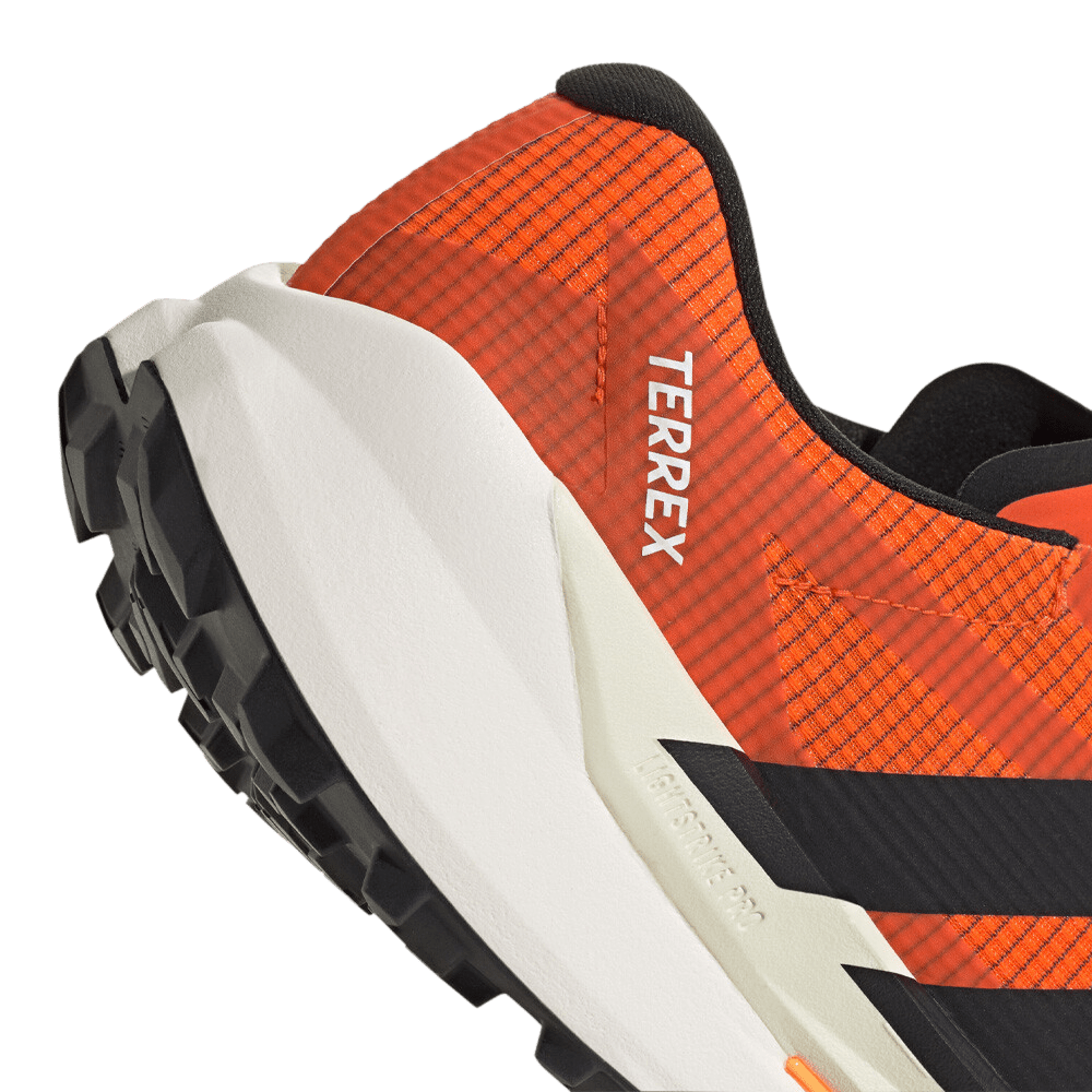 Adidas Terrex Men's Agravic TT - Impact Orange / Core Black / Lucid Orange - Interval Running