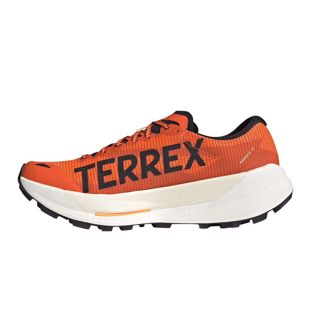 Adidas Terrex Men's Agravic TT - Impact Orange / Core Black / Lucid Orange - Interval Running