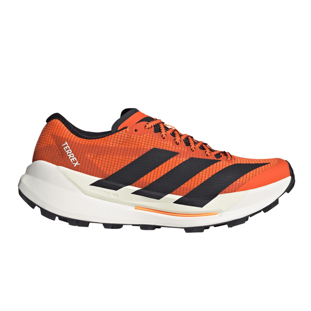 Adidas Terrex Men's Agravic TT - Impact Orange / Core Black / Lucid Orange - Interval Running