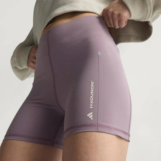 Adidas Women's Adi365 H.Koumori Running Short Tights - Shadow Fig - Interval Running