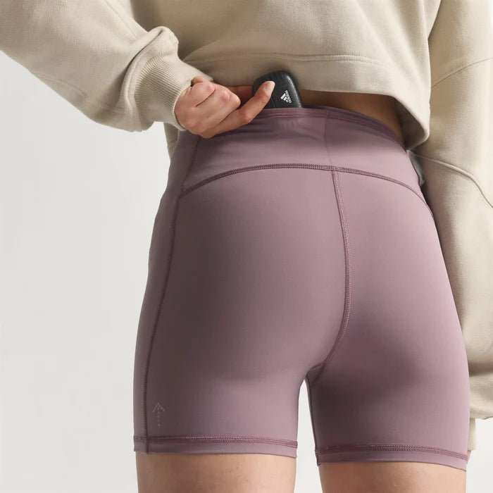 Adidas Women's Adi365 H.Koumori Running Short Tights - Shadow Fig - Interval Running