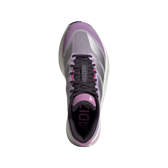 Adidas Women's Adizero Boston 13 - Powder Plum / Silver Metallic / Shock Pink - Interval Running