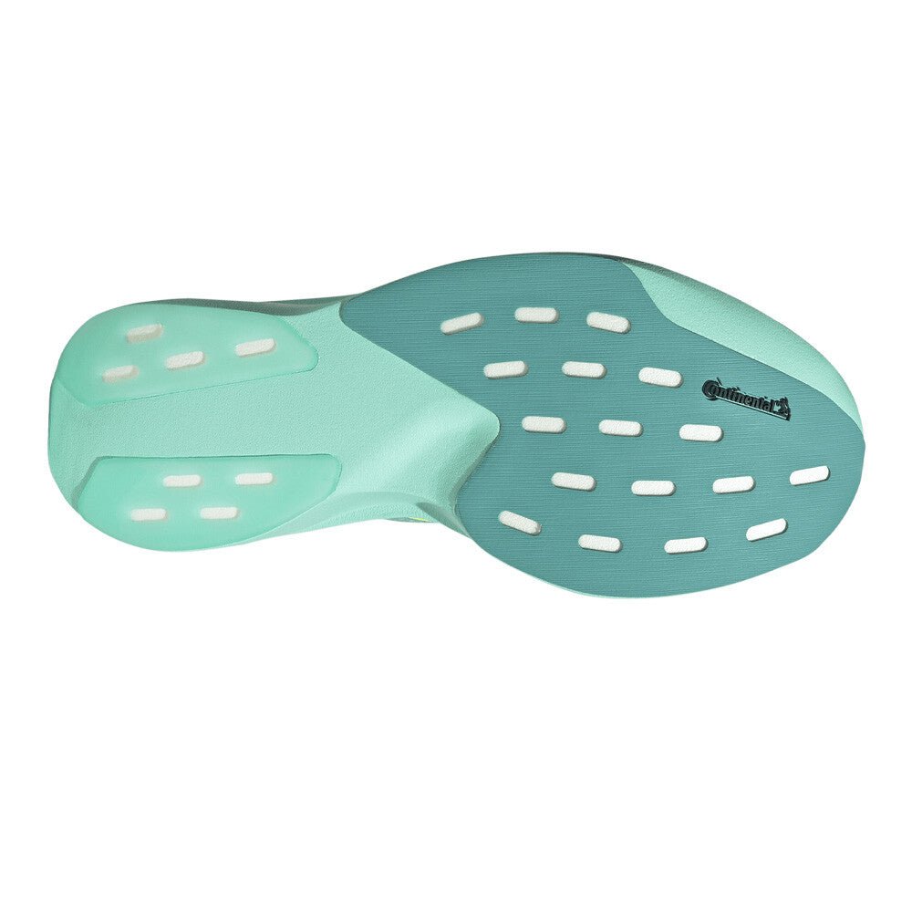 Adidas Women's Adizero EVO SL - Aqua / Lucid Lemon / Mint Ton - Interval Running