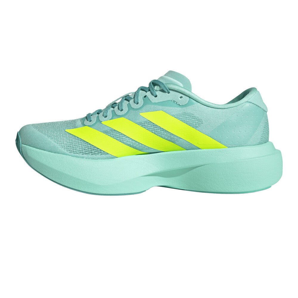 Adidas Women's Adizero EVO SL - Aqua / Lucid Lemon / Mint Ton - Interval Running