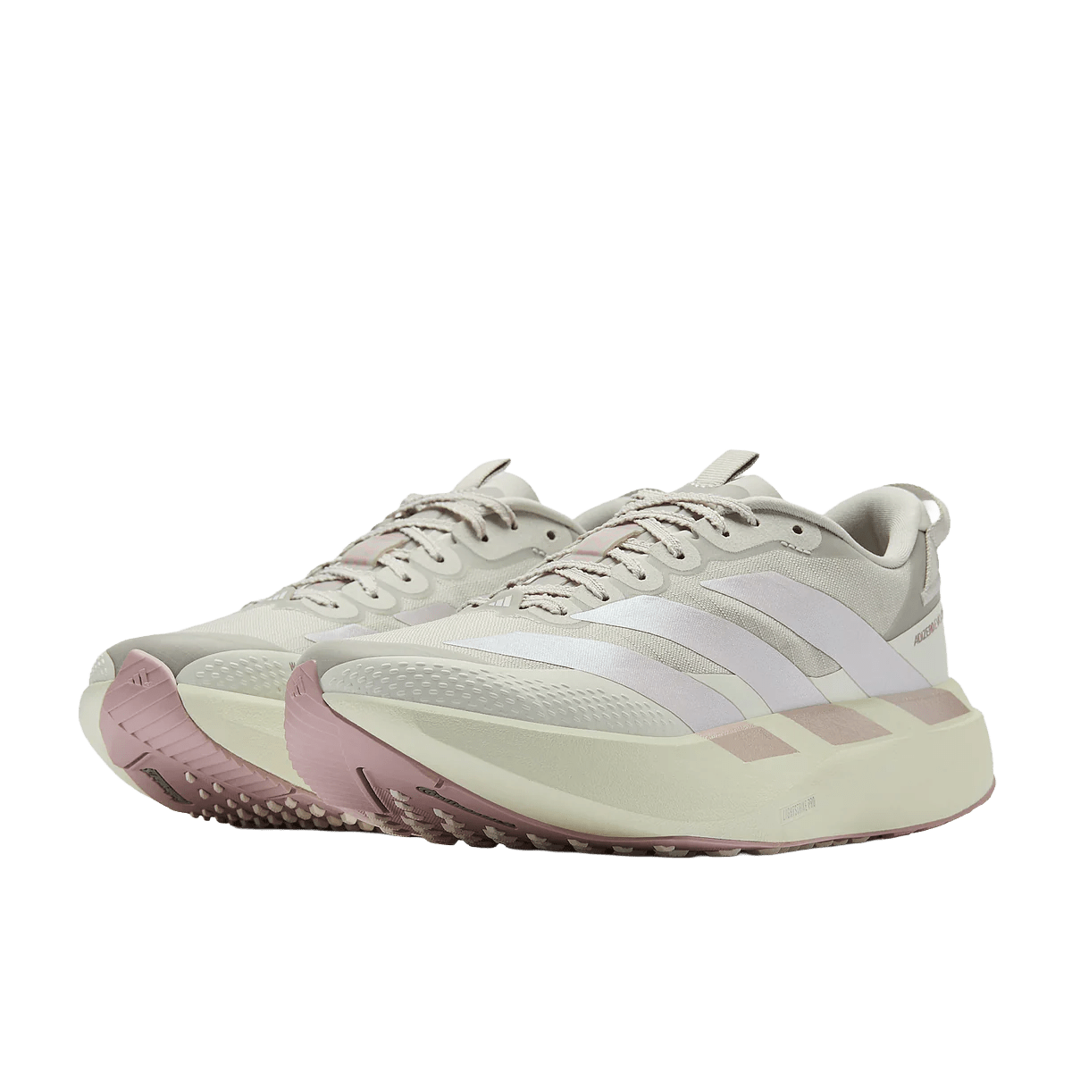 Adidas Women's Adizero EVO SL ATR - Grey One / Ice Purple / White Tint - Interval Running