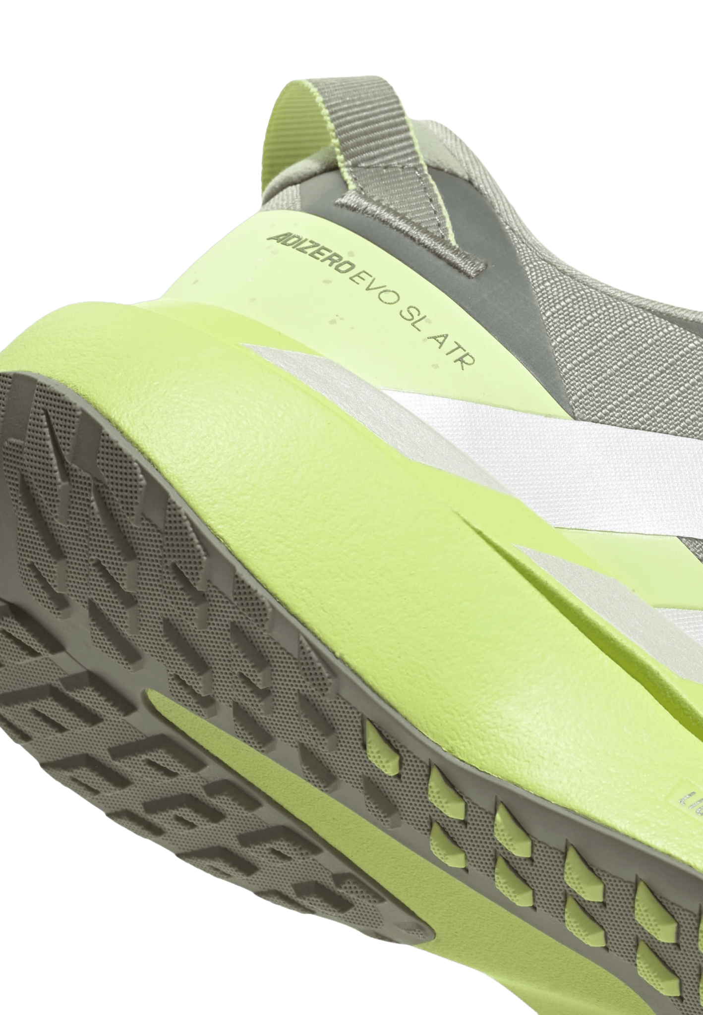 Adidas Women's Adizero EVO SL ATR - Halo Green / Zero Metalic / Frozen Lemon - Interval Running