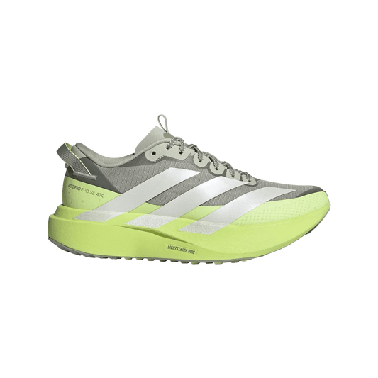 Adidas Women's Adizero EVO SL ATR - Halo Green / Zero Metalic / Frozen Lemon - Interval Running