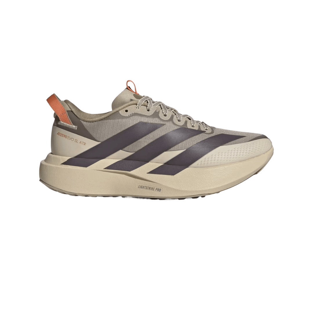 Adidas Women's Adizero EVO SL ATR - Wonder Cargo / Grey Strata / Crystal Linen - Interval Running