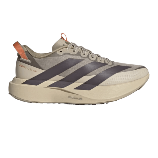 Adidas Women's Adizero EVO SL ATR - Wonder Cargo / Grey Strata / Crystal Linen - Interval Running