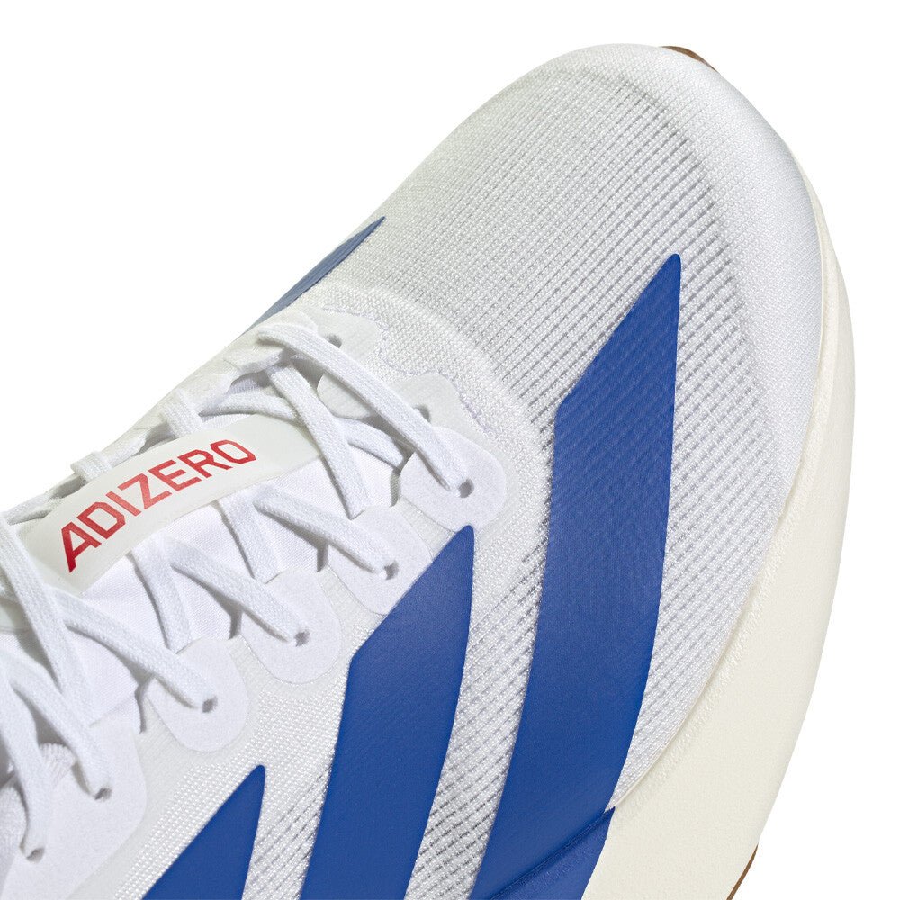 Adidas Women's Adizero EVO SL - Cloud White / Royal Blue / Pure Ruby - Interval Running