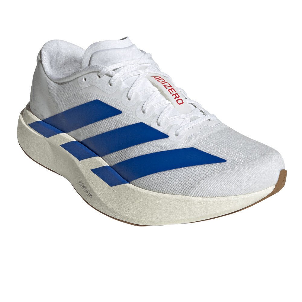 Adidas Women's Adizero EVO SL - Cloud White / Royal Blue / Pure Ruby - Interval Running