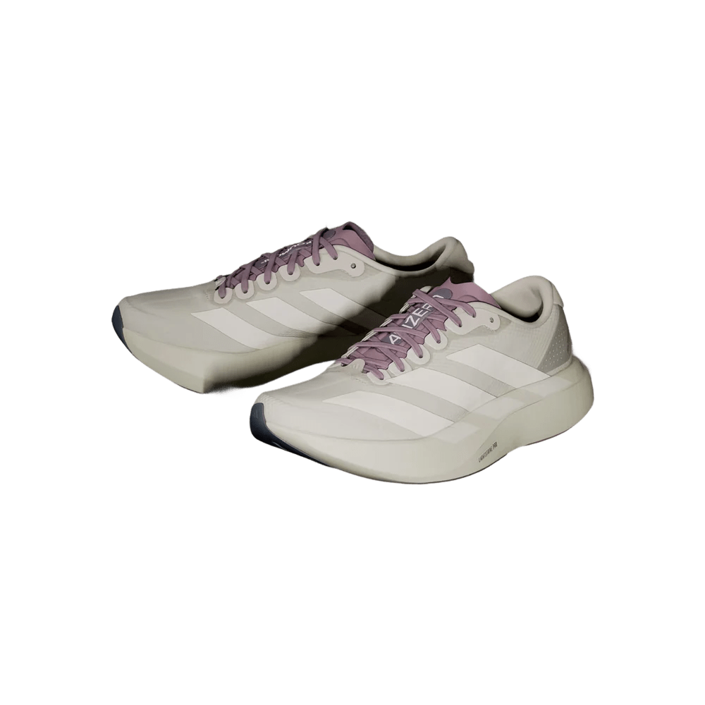 Adidas Women's Adizero EVO SL H.Koumori - Putty Grey / Alumina / Shadow Fig - Interval Running