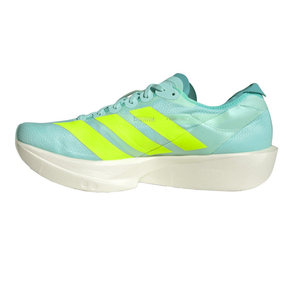 Adidas Women's Adizero Takumi Sen 11 - Semi Flash Aqua / Lucid Lemon / Flash Aqua - Interval Running
