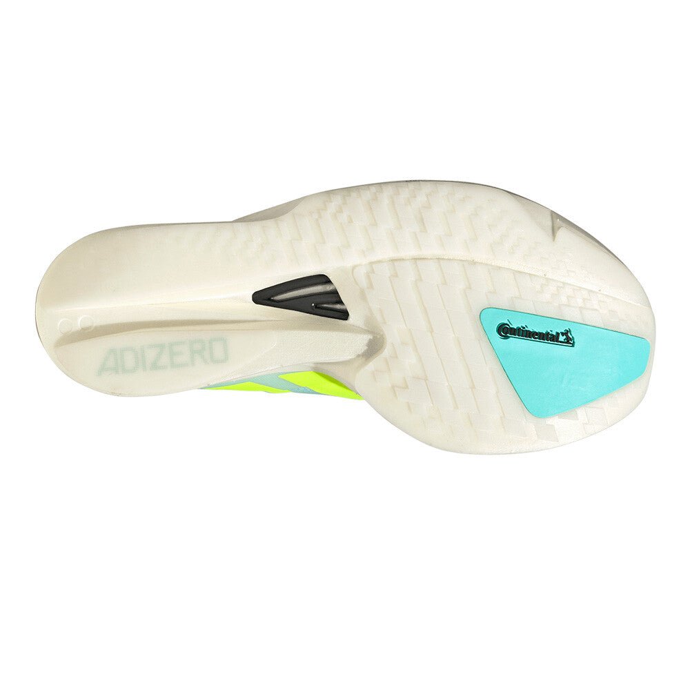Adidas Women's Adizero Takumi Sen 11 - Semi Flash Aqua / Lucid Lemon / Flash Aqua - Interval Running