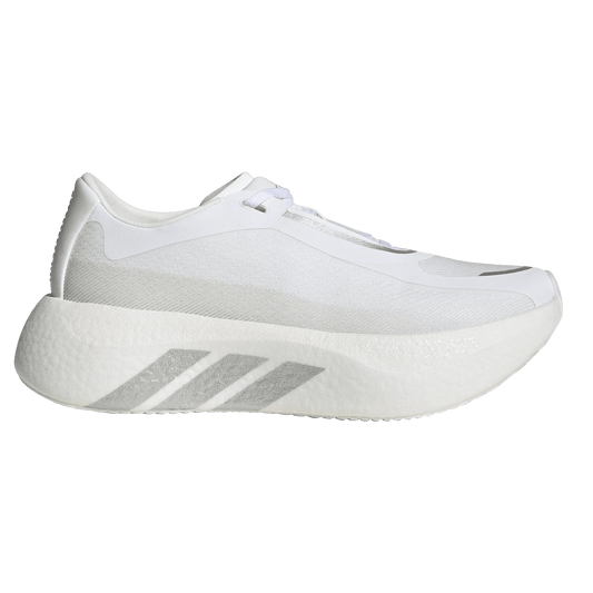 Adidas Women's Hyperboost Edge - Cloud White / Silver Metallic / Zero Metalic - Interval Running