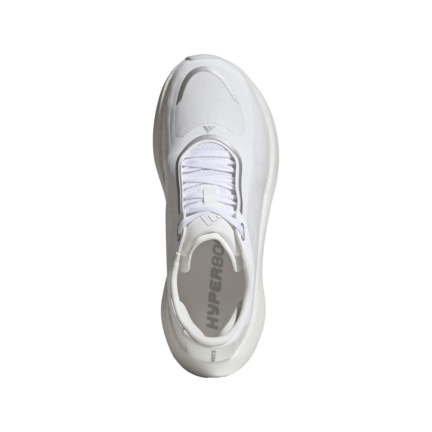 Adidas Women's Hyperboost Edge - Cloud White / Silver Metallic / Zero Metalic - Interval Running