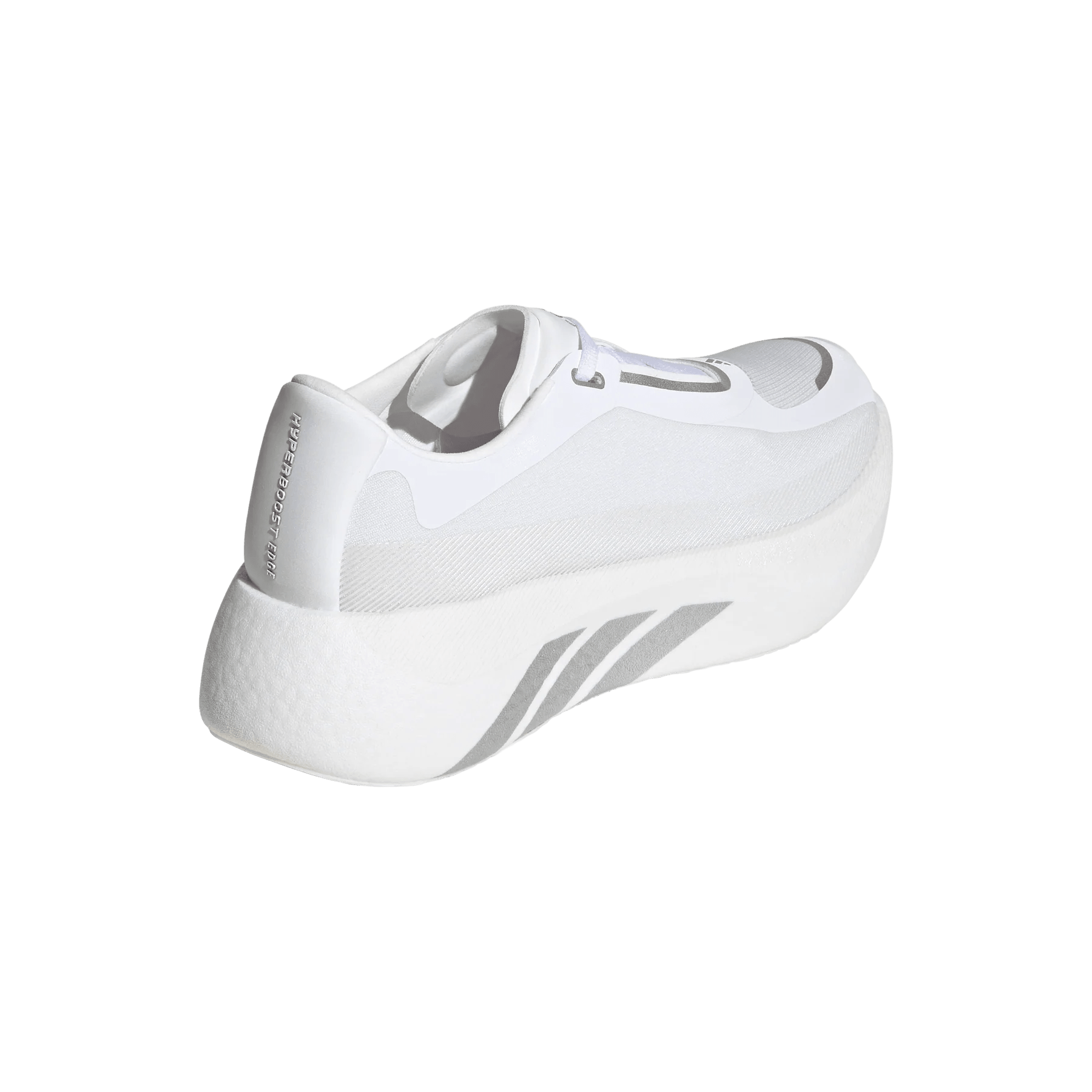 Adidas Women's Hyperboost Edge - Cloud White / Silver Metallic / Zero Metalic - Interval Running