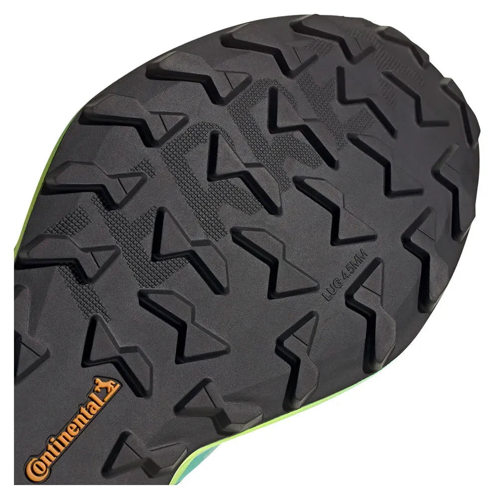 Adidas Women's Terrex Agravic 3 - Semi Flash Aqua / Cloud White / Lucid Lemon - Interval Running