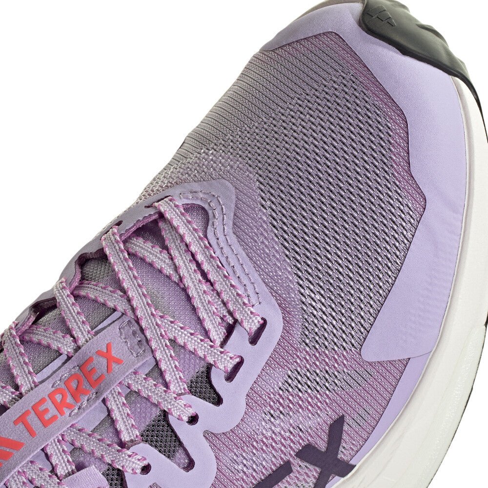 Adidas Women's Terrex Agravic Speed - Powder Plum / Aurora Plum / Lucid Red - Interval Running