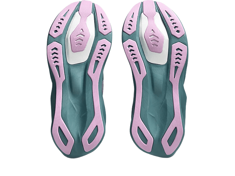 Asics Women's Novablast 6 - Foggy Teal / Hazy Lilac - Interval Running