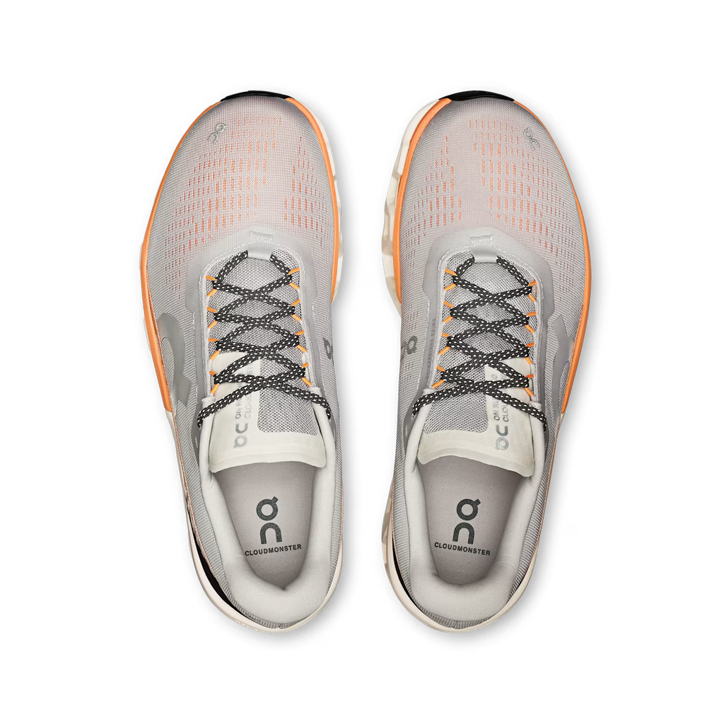 On Men’s Cloudmonster 2 | Glacier & Tangerine